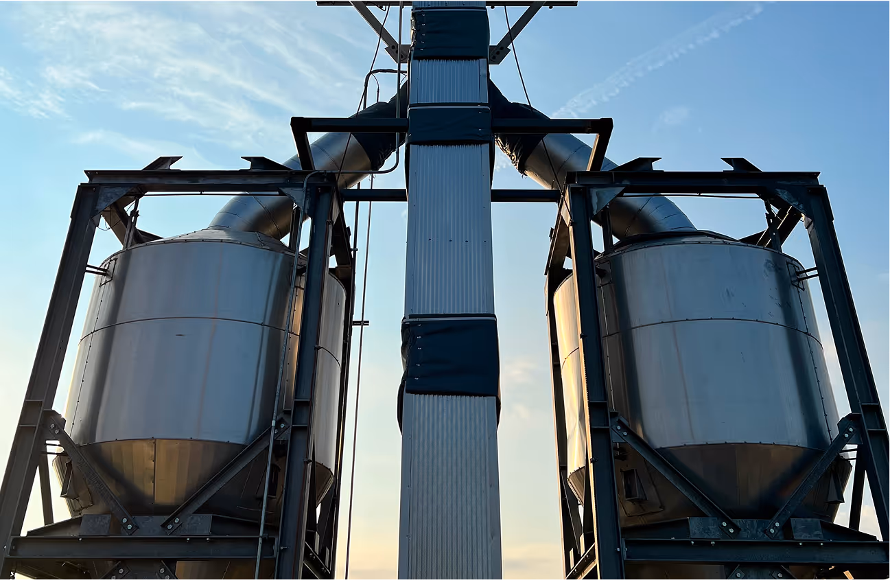 Large decarb containers, outside