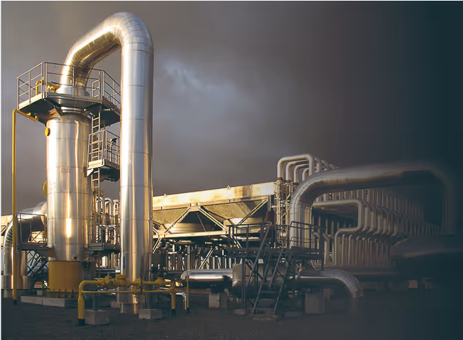 Stylistic view of installation