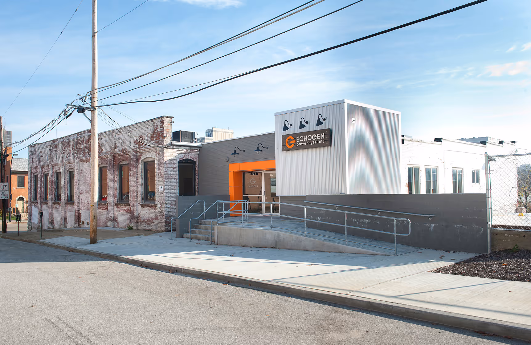 View of Echogen building from the outside