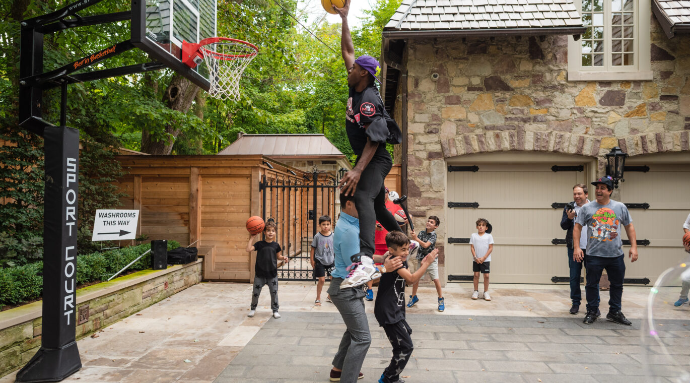 fun basketball party