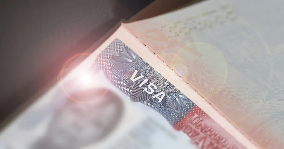 Pasaporte con Visa de los Estados Unidos