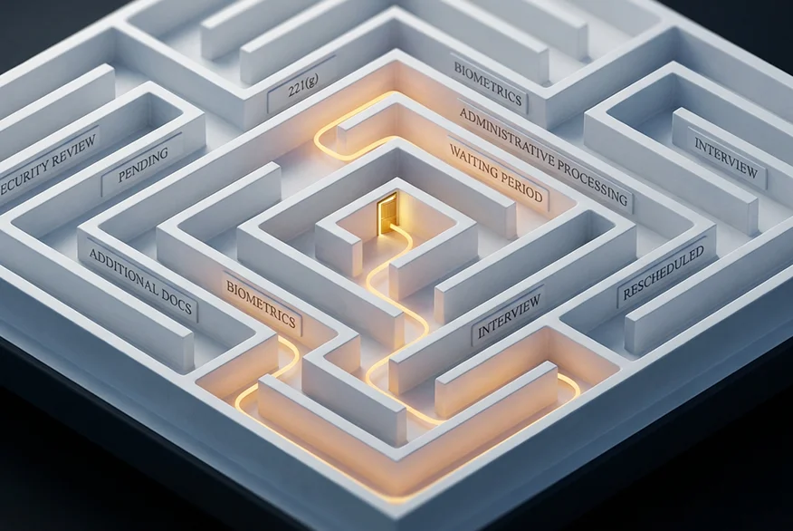 3D labirint with 221g notice inscriptions on the walls