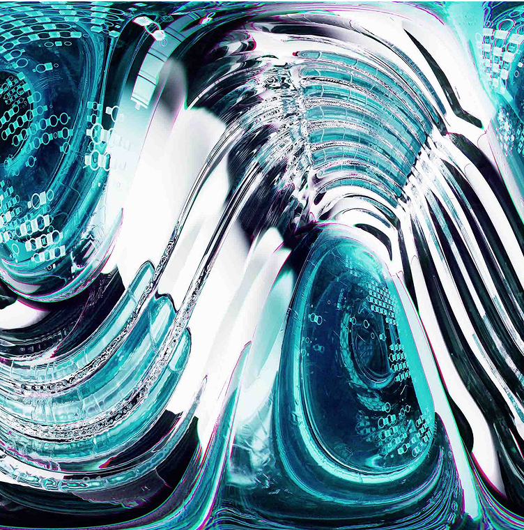 abstract neon technology