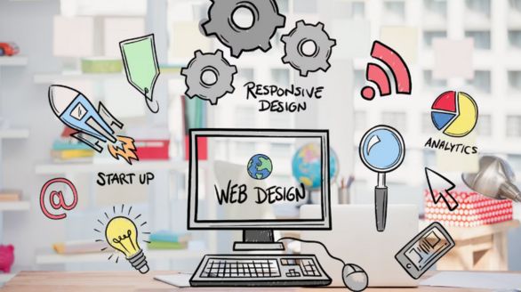 Services de conception et développement web en Inde, illustrant des projets modernes et innovants.