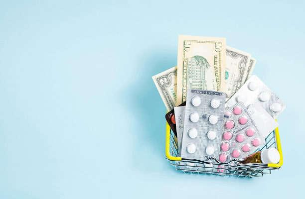 money and pills