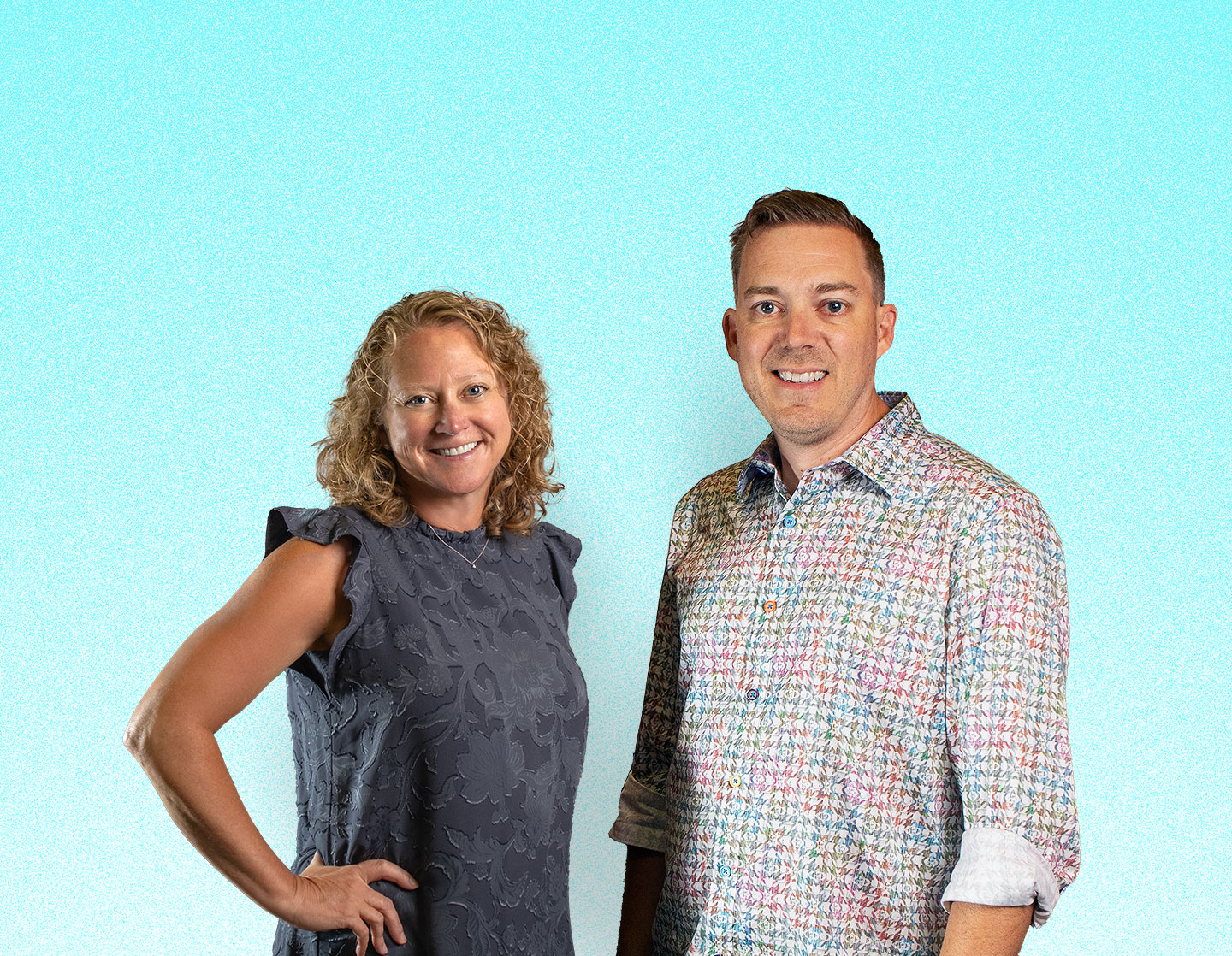 Katie Desmond and Patrick McPhail - Imarc's partners