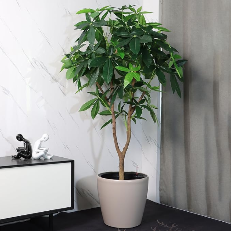 15 Inch Self Watering Planter with Wheels