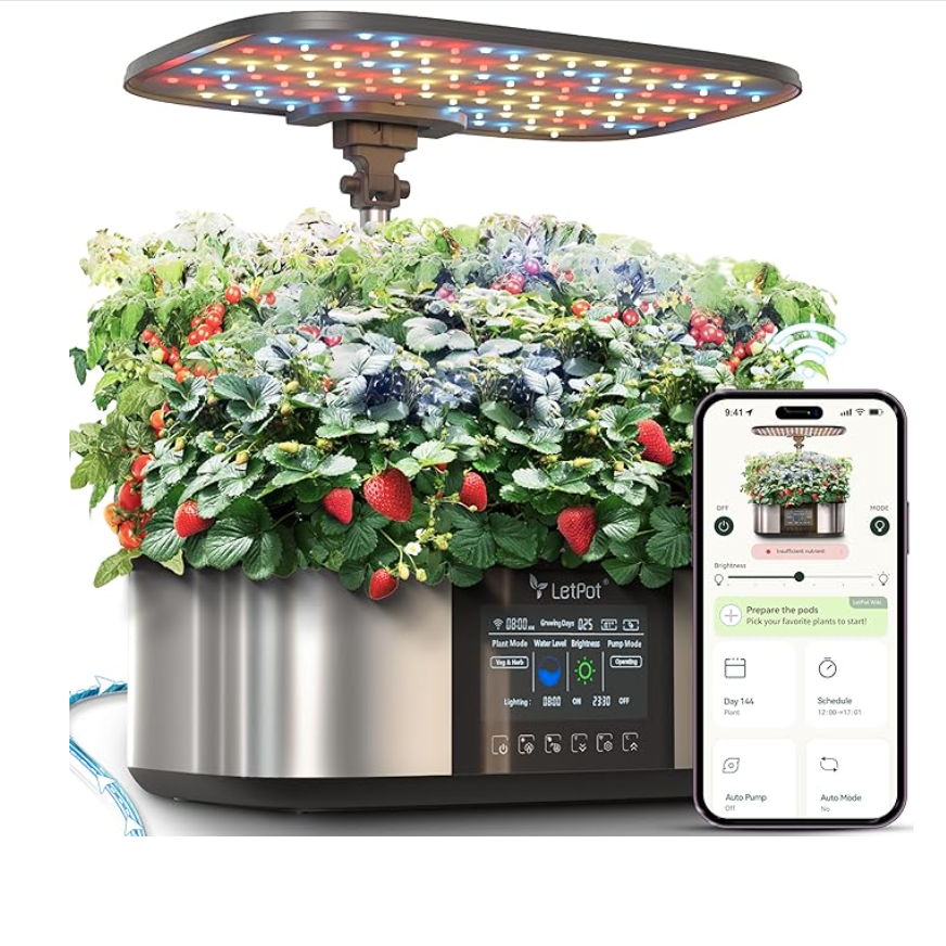 Smart Indoor Hydroponic Growing System 12 Pod