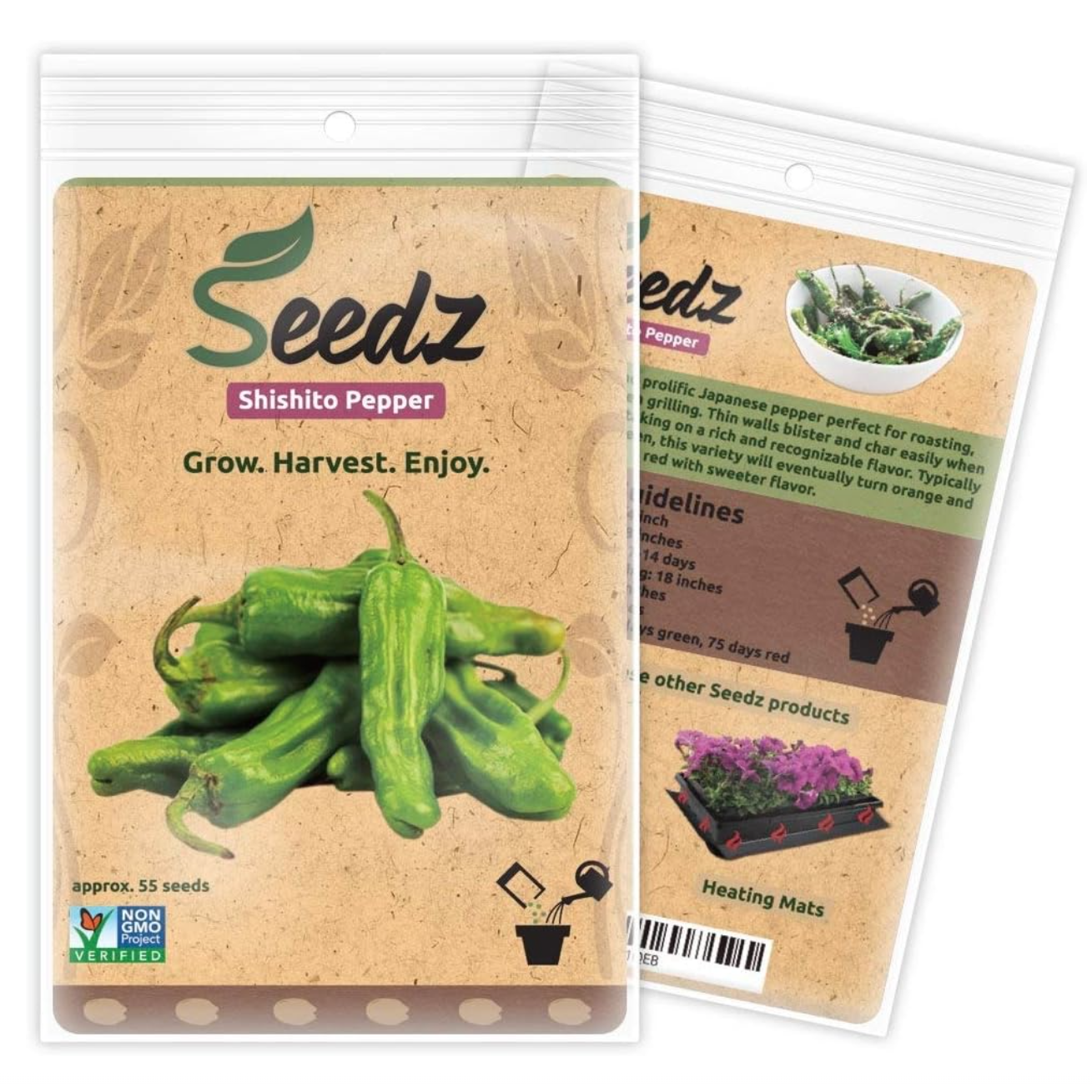 Organic Shishito Pepper Seeds