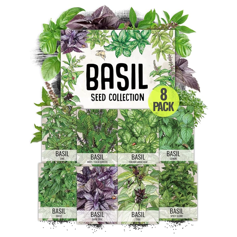 Basil Variety Seed Collection