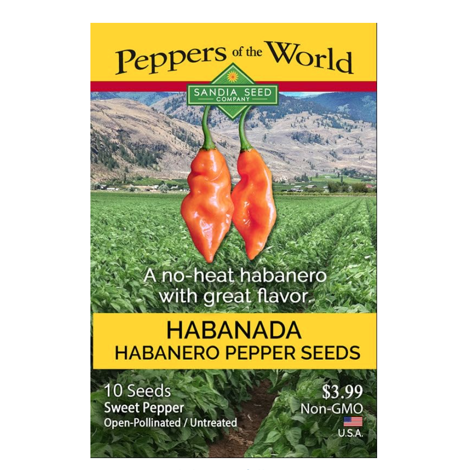 Habanada No-Heat Habanero Pepper Seeds