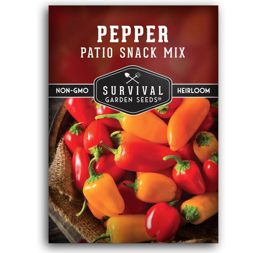 Patio Snack Mix Mini Sweet Pepper Seeds