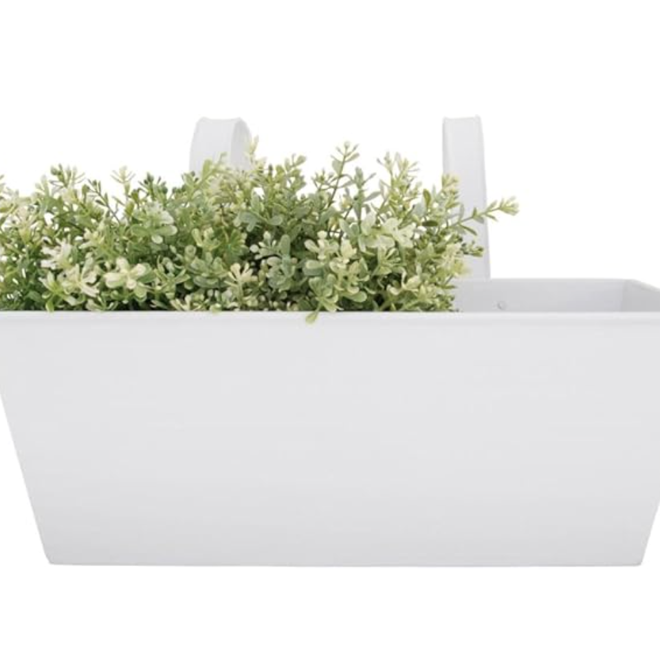 Metal Balcony Rail Planter