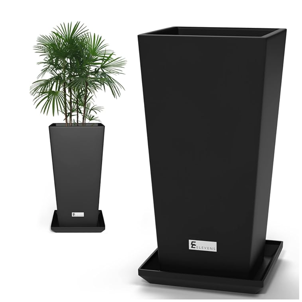 Tall Tapered Outdoor Planter