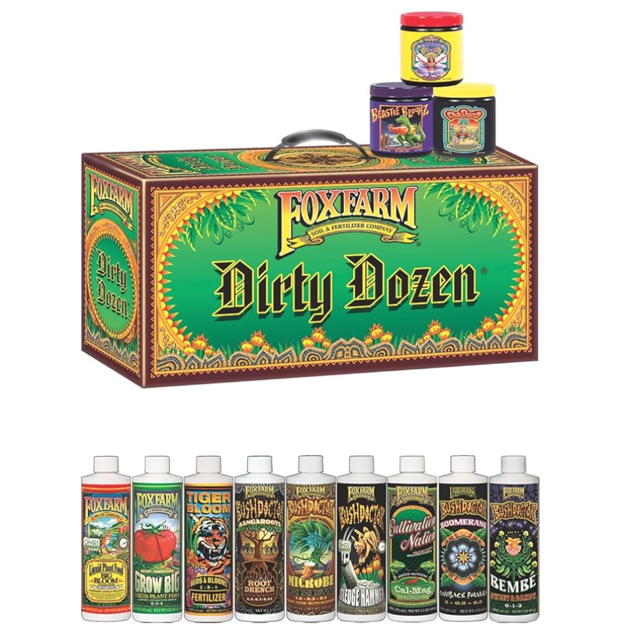 Fox Farm Dirty Dozen Starter Fertilizer Kit