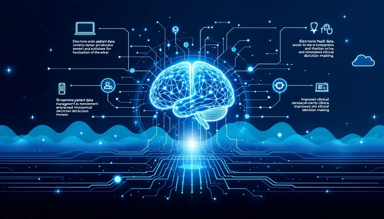 A graphic showing the key benefits of EHR integration for healthcare organizations.
