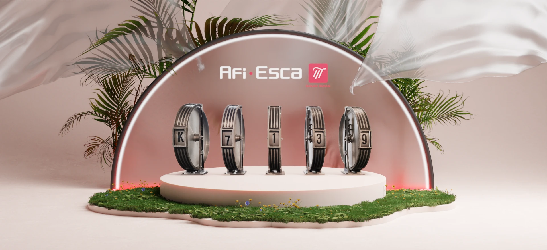 Produit mis en scène en 3D