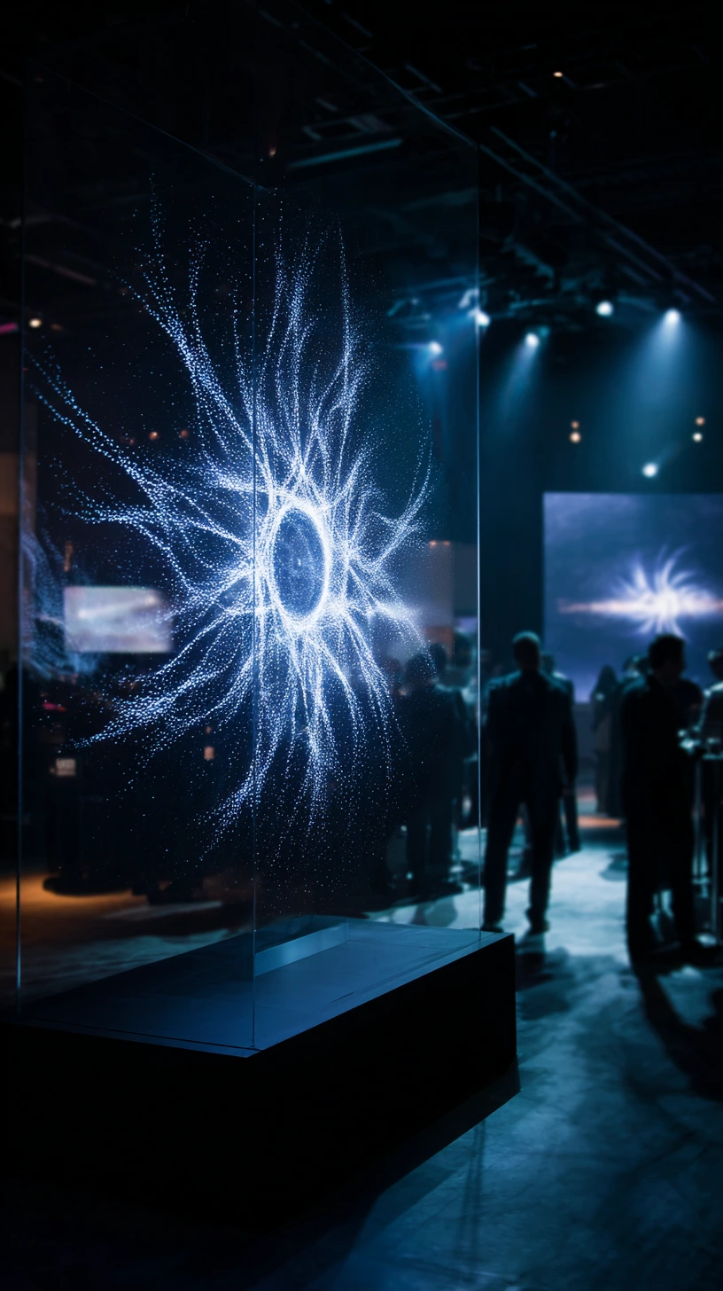 Hologramme interactif