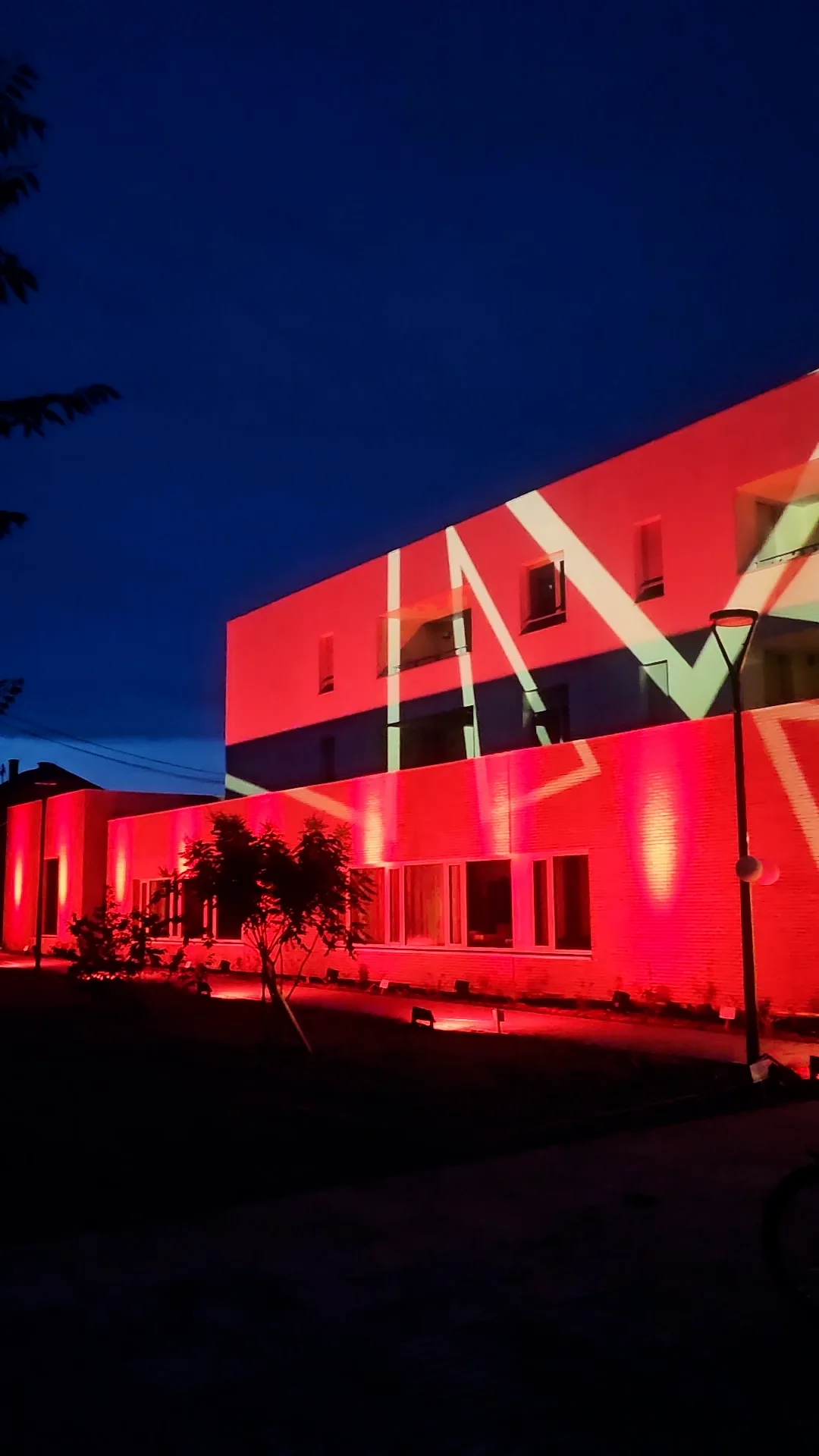 Mise en lumière architecturale