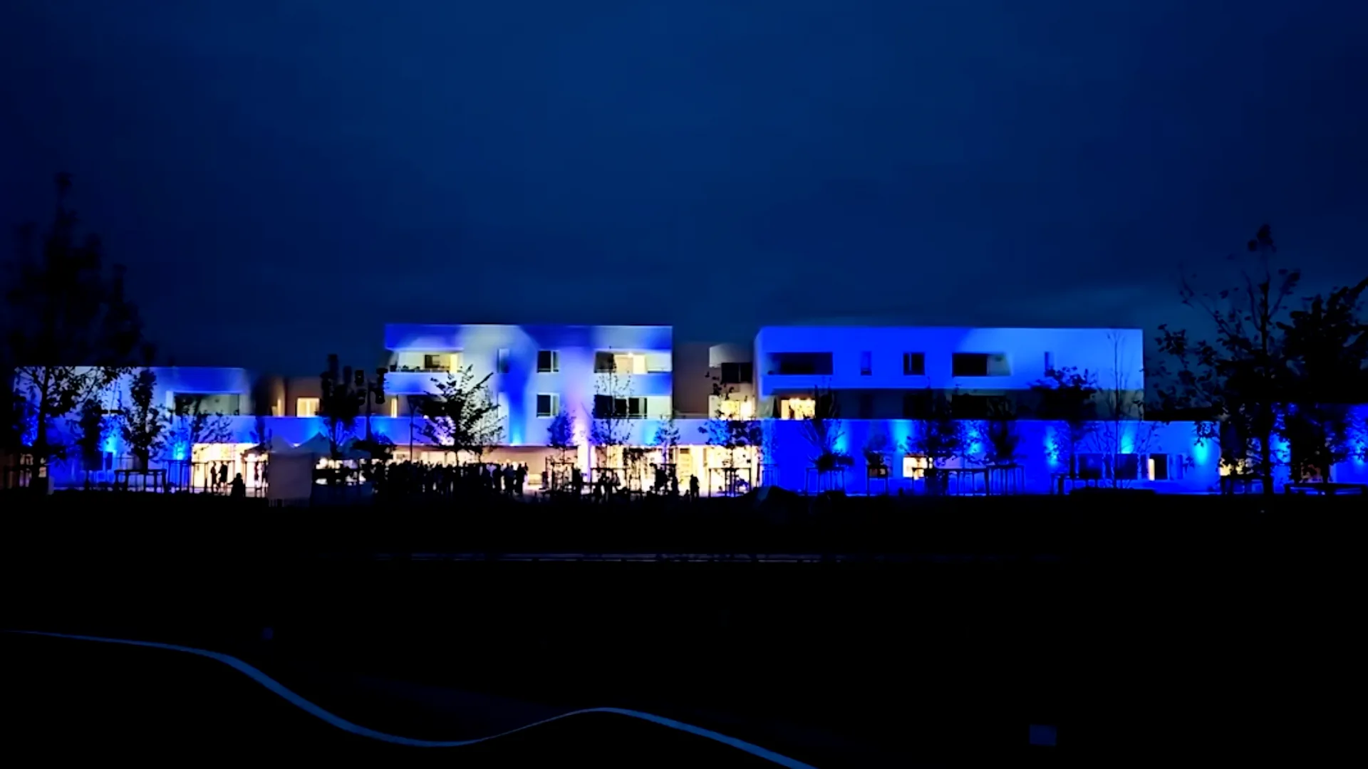 Mise en lumière de batiments