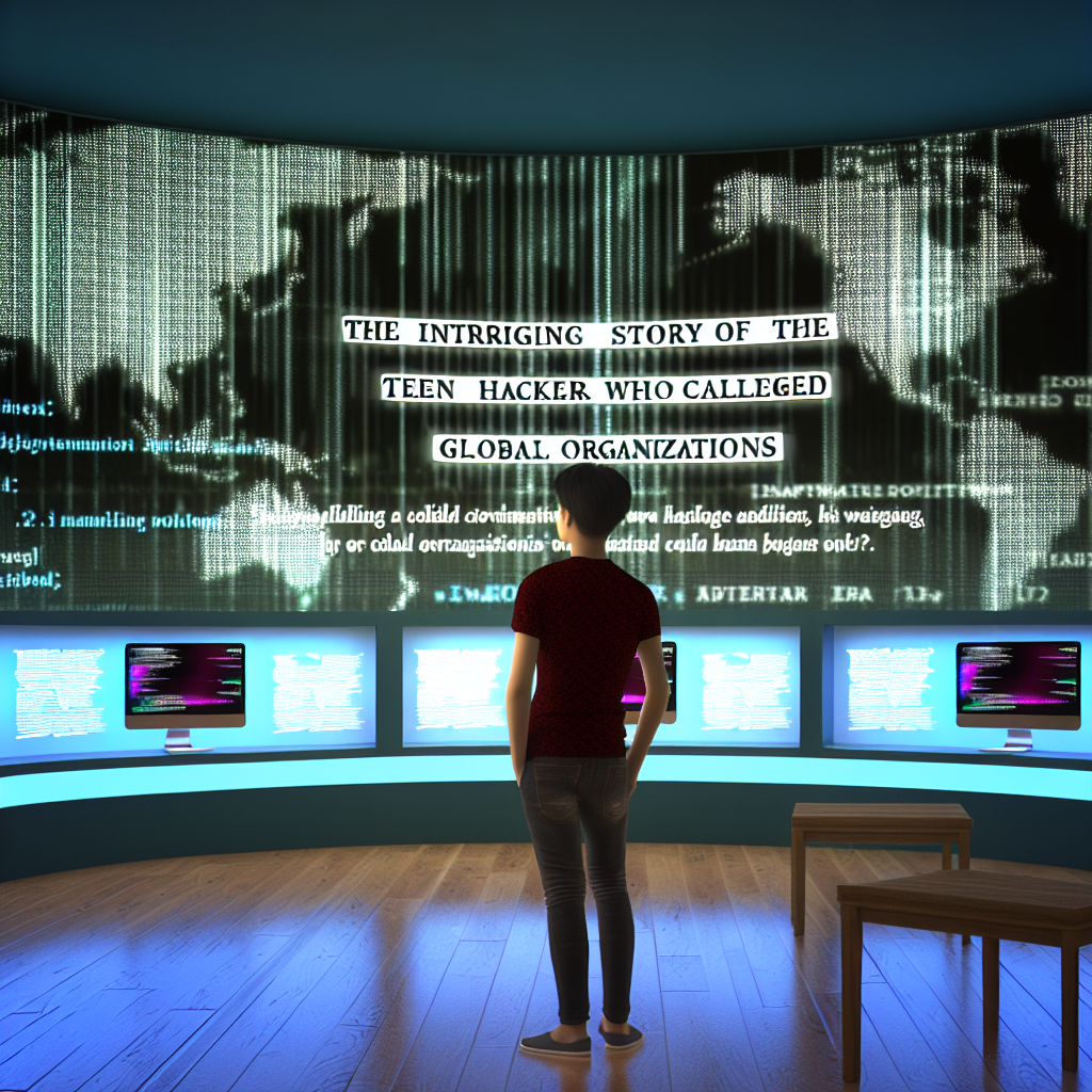 Capturan a Prodigio del Ciberdelito: El Hacker Adolescente que Sembró el Caos en 40 Organismos Estratégicos