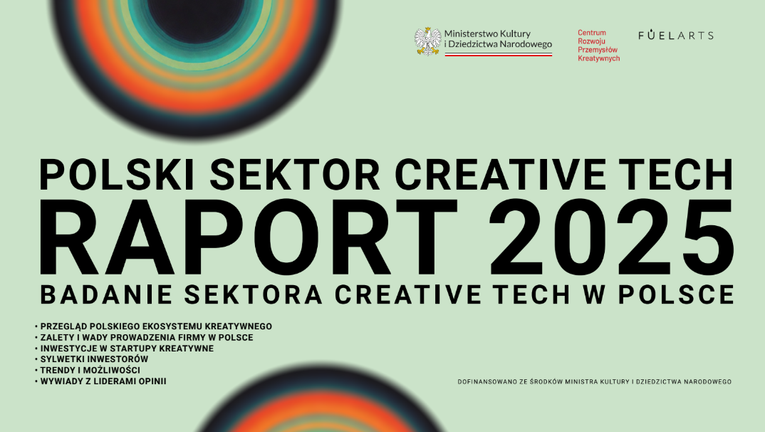 okładka raportu Polski sektor Creative Tech.Raport 2025
