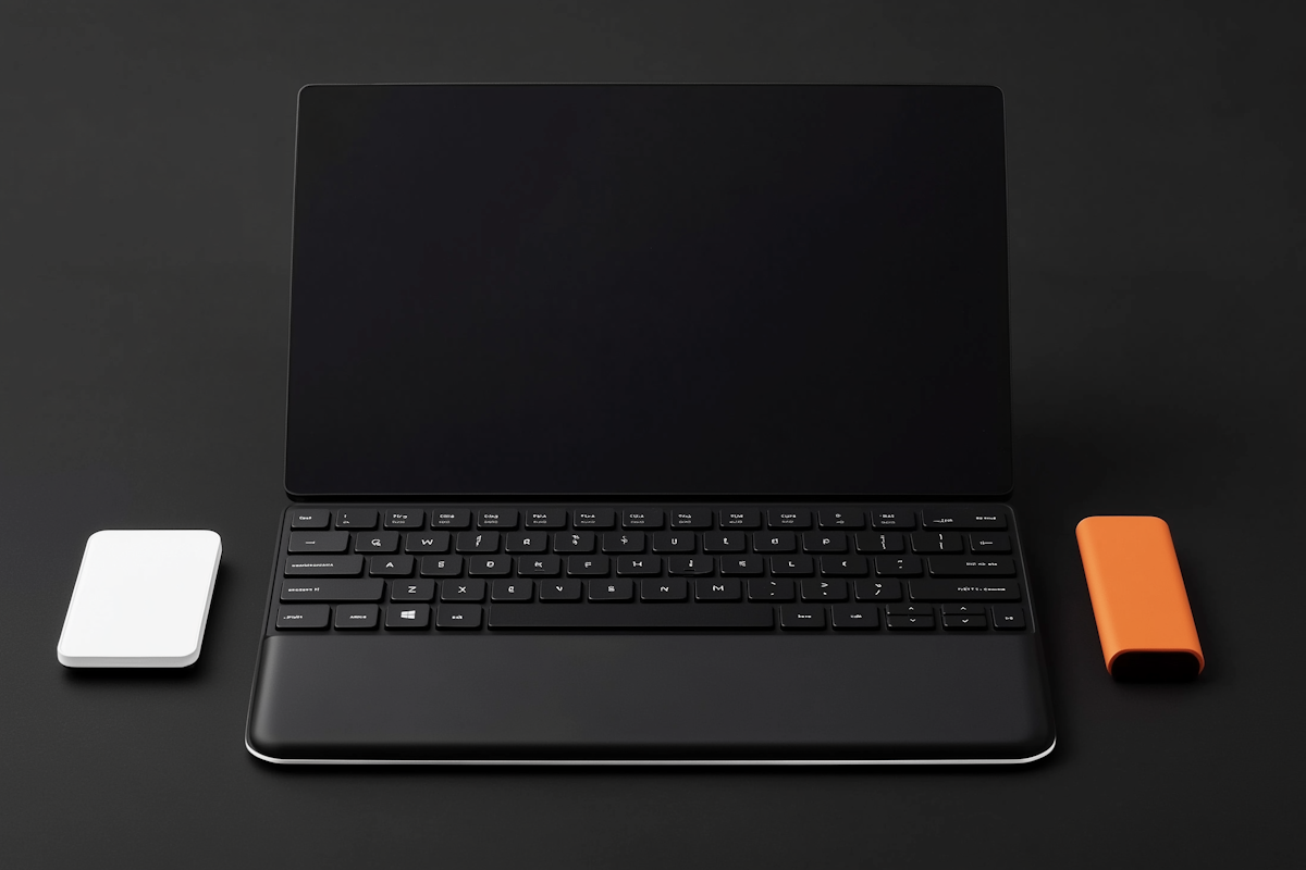 Minimalist Laptop Setup