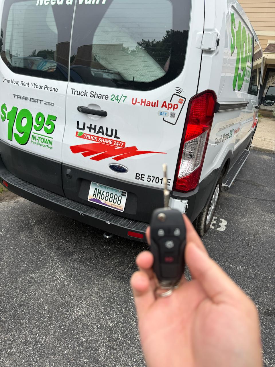 uhaul car lockout and key duplication