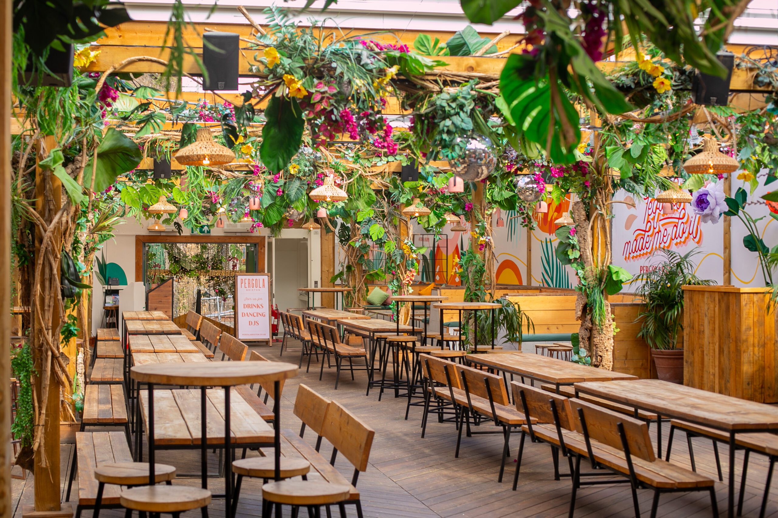 Pergola Private Hire Venue Brixton London