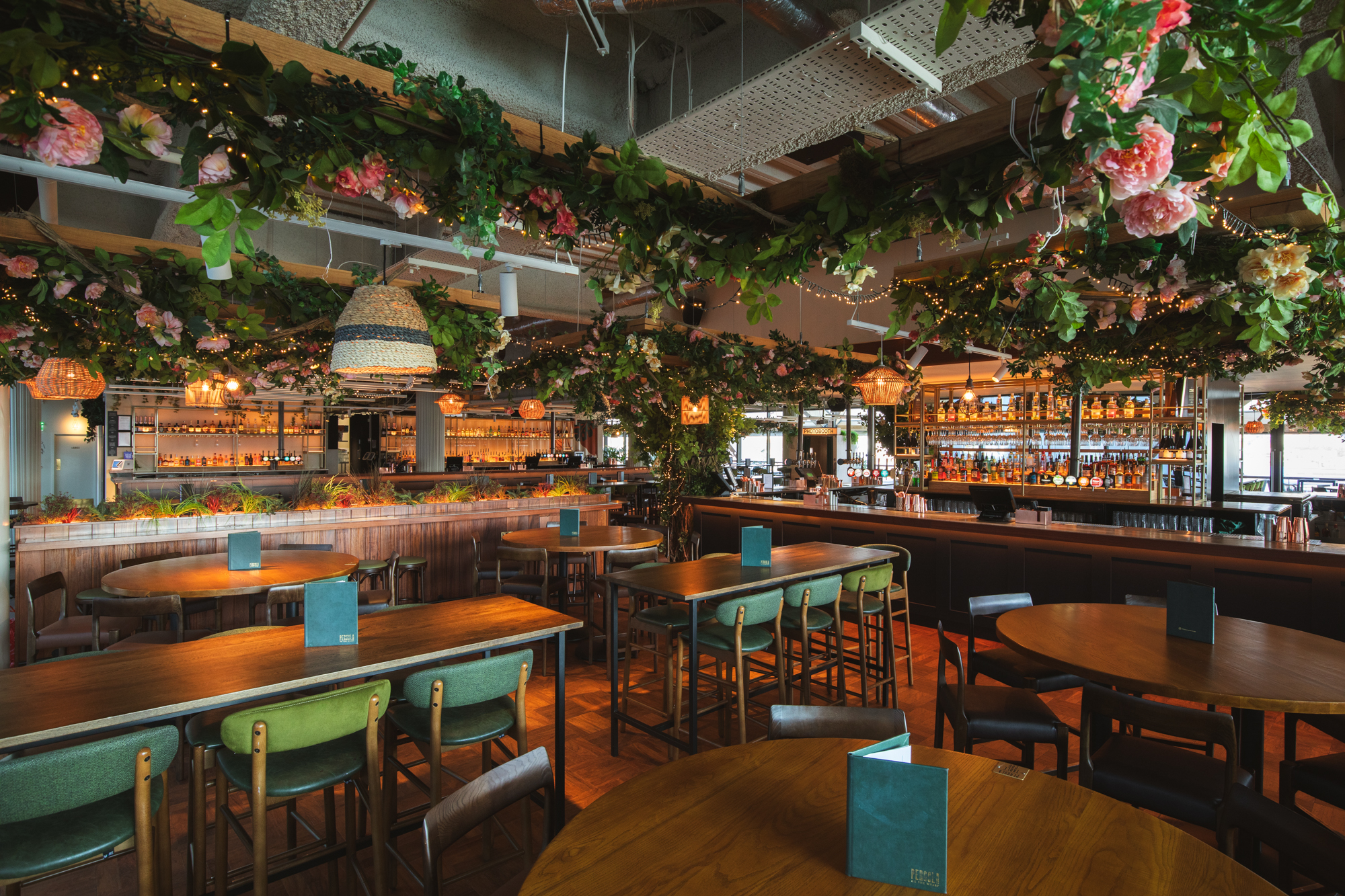 Pergola On The Wharf