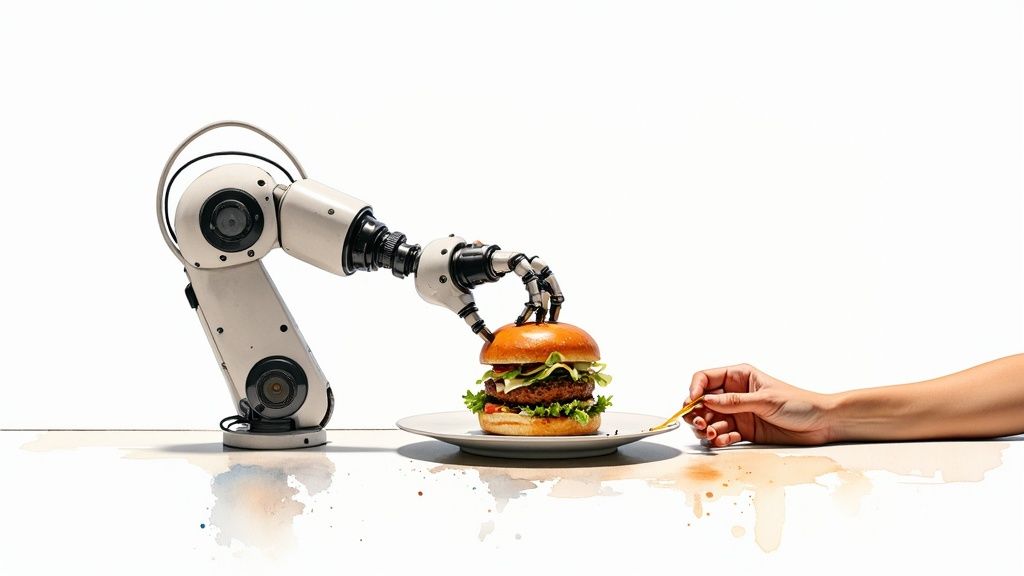 Robotic Process Automation (RPA) and Kitchen Robots