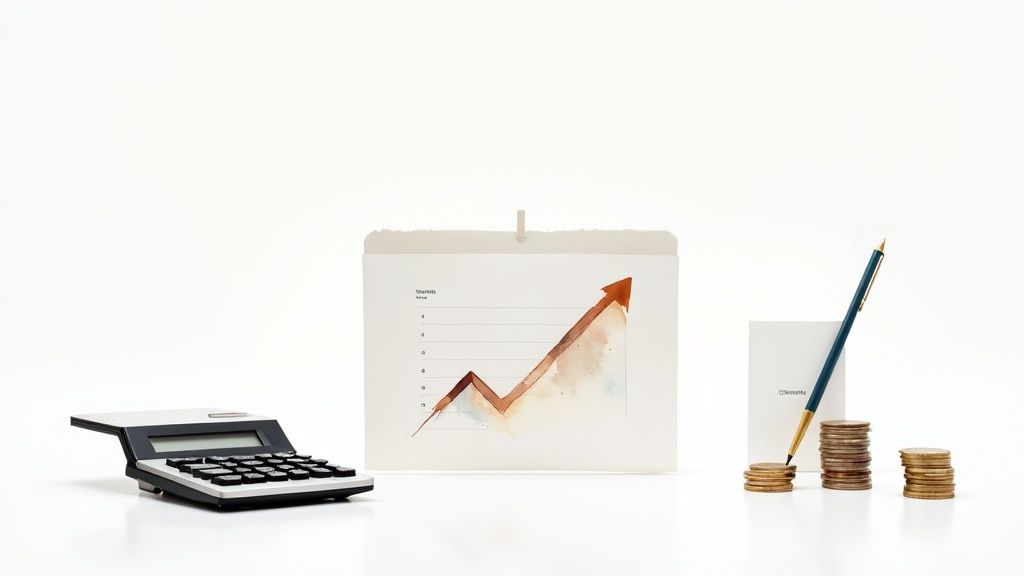 A chart showing the upward trend of a restaurant's local SEO performance.