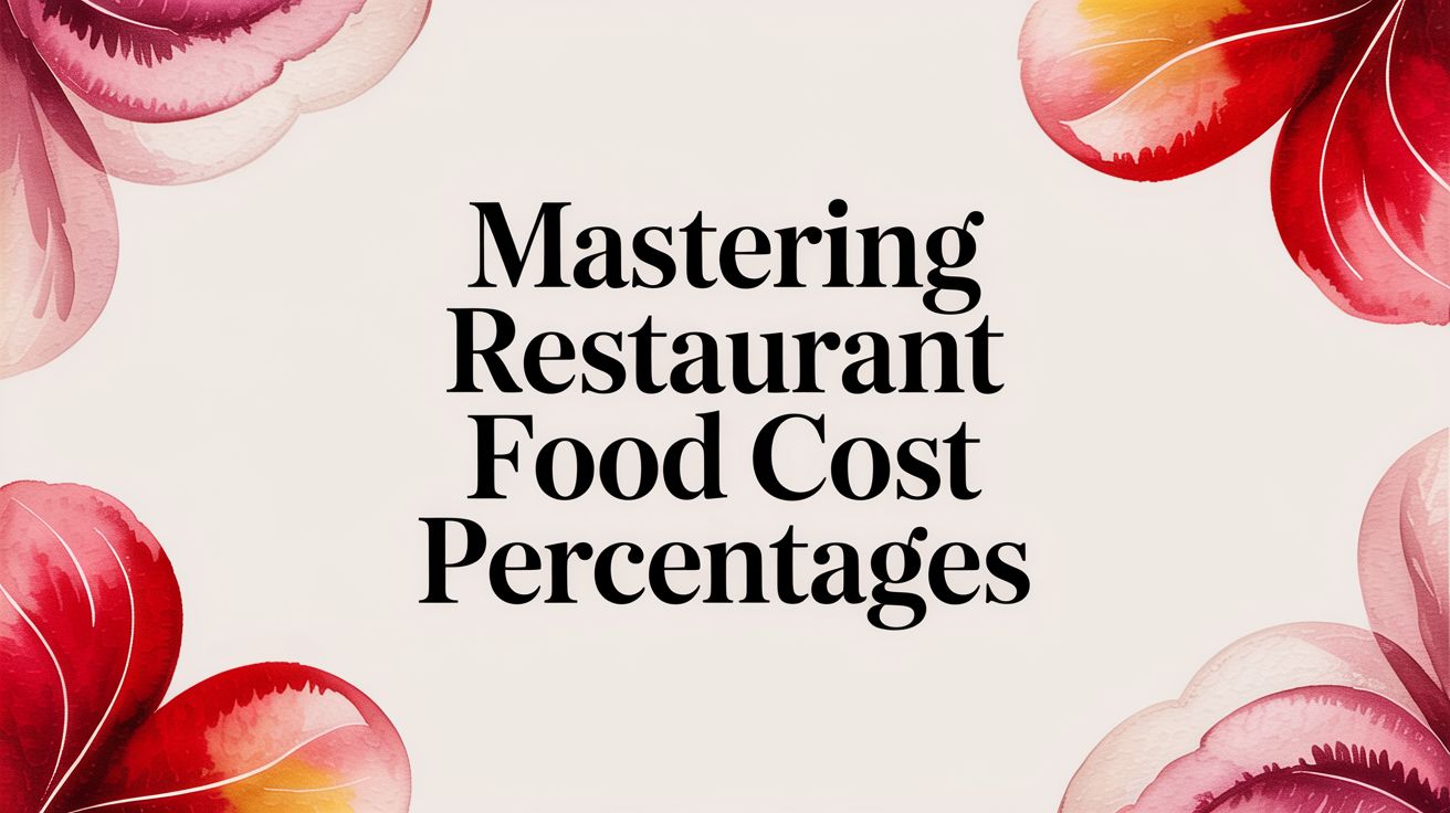 Mastering Restaurant Food Cost Percentages