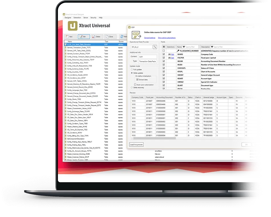 Schnelle Abfragen und leistungsstarke Analysen von SAP-Daten