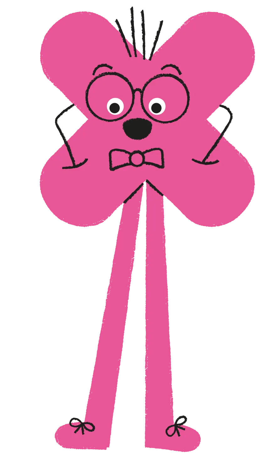 Timmy maths character with arms placed in pockets