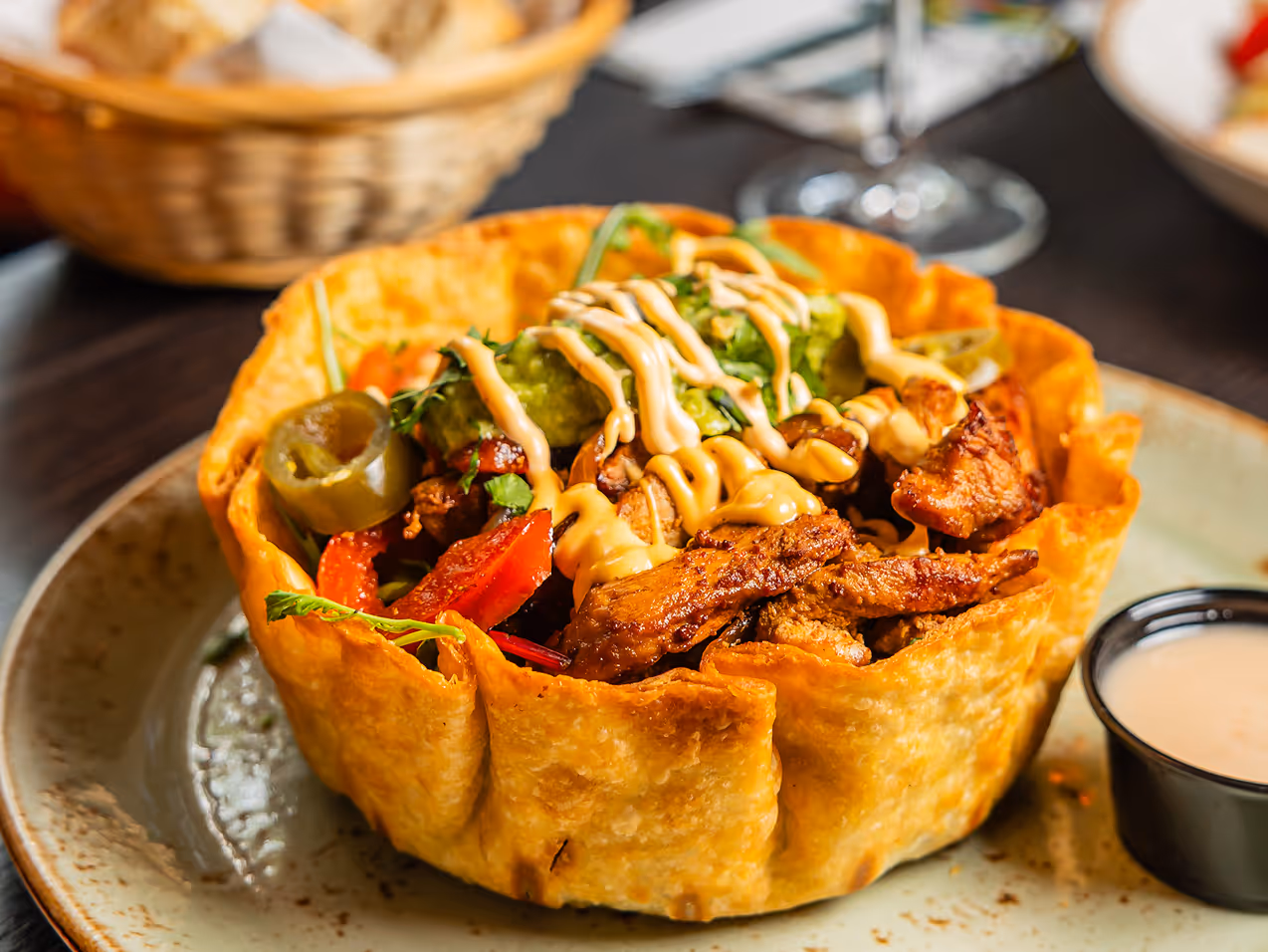 Chicken Fajitas Bowl