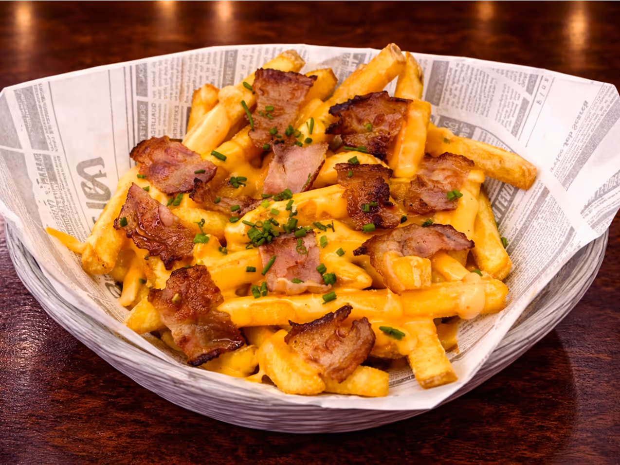 Frites Cheddar Bacon