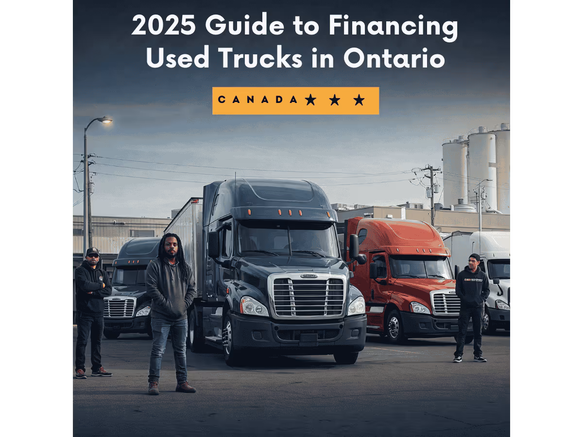 Learn how to finance a used truck in Ontario. Explore loan types, key steps, and expert tips to secure the best deal in 2025.