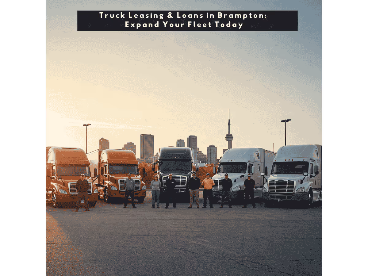 Looking to expand your fleet in Brampton? Discover the best truck leasing and loan solutions for 2025 from top providers like Mehmi Financial Group.