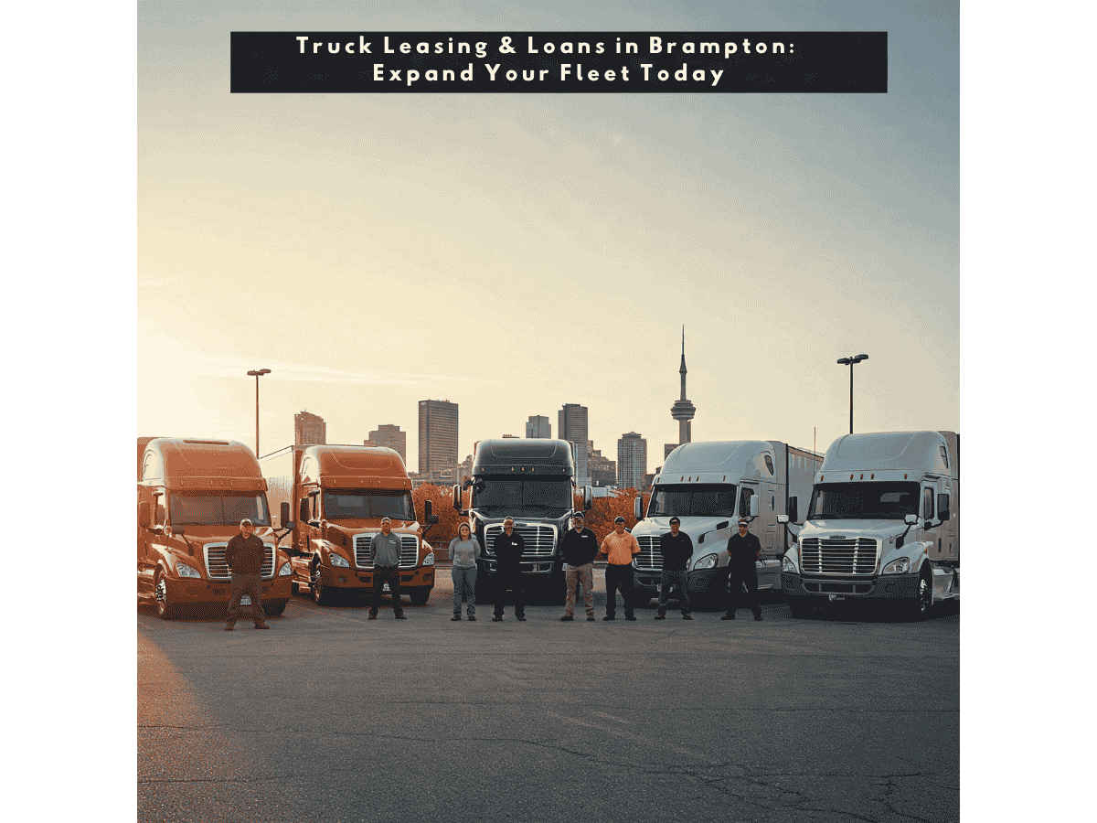 Truck Leasing & Loans in Brampton: Expand Your Fleet Today