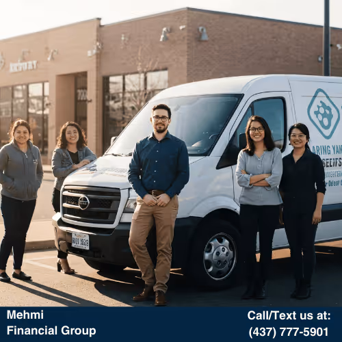 Explore Ontario commercial van financing. Mehmi Financial Group provides flexible vehicle loan and leasing options to support your growing delivery or service fleet.