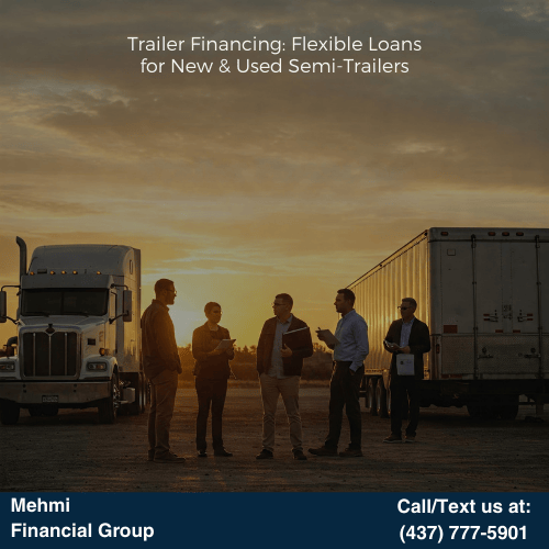 Trailer Financing: Flexible Loans for New & Used Semi-Trailers