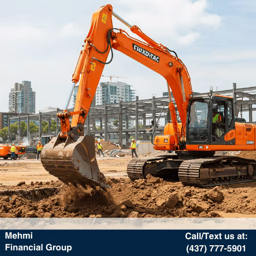 Explore Ontario heavy equipment financing options. Mehmi Financial Group provides construction machinery loans and leases to help contractors grow efficiently.