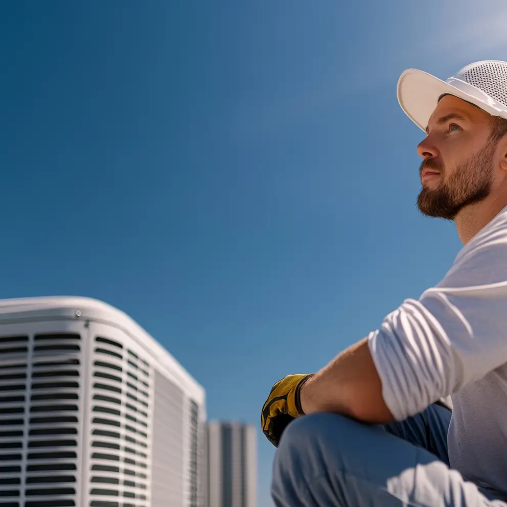 Commercial rooftop HVAC
