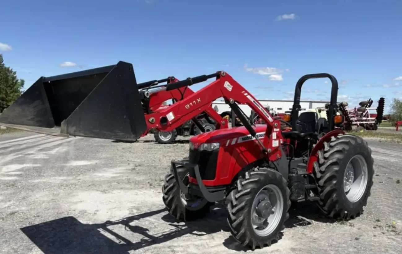 2022 Massey Ferguson 2407H tractor with front loader for agricultural equipment financing