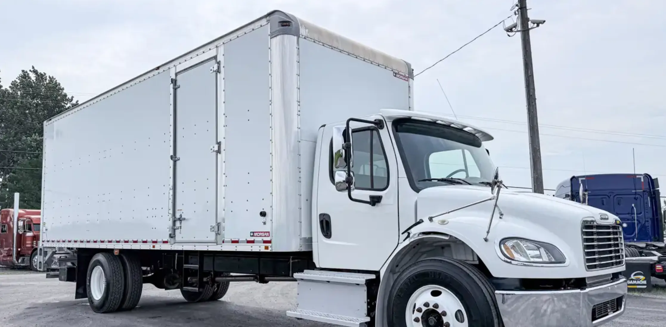 2019 Freightliner M2 106 box truck financed for commercial transportation