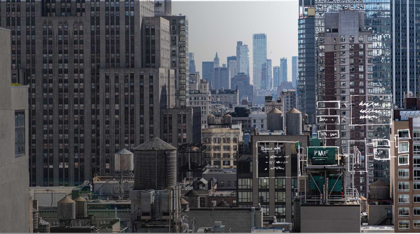 New York City Skyline Background Image