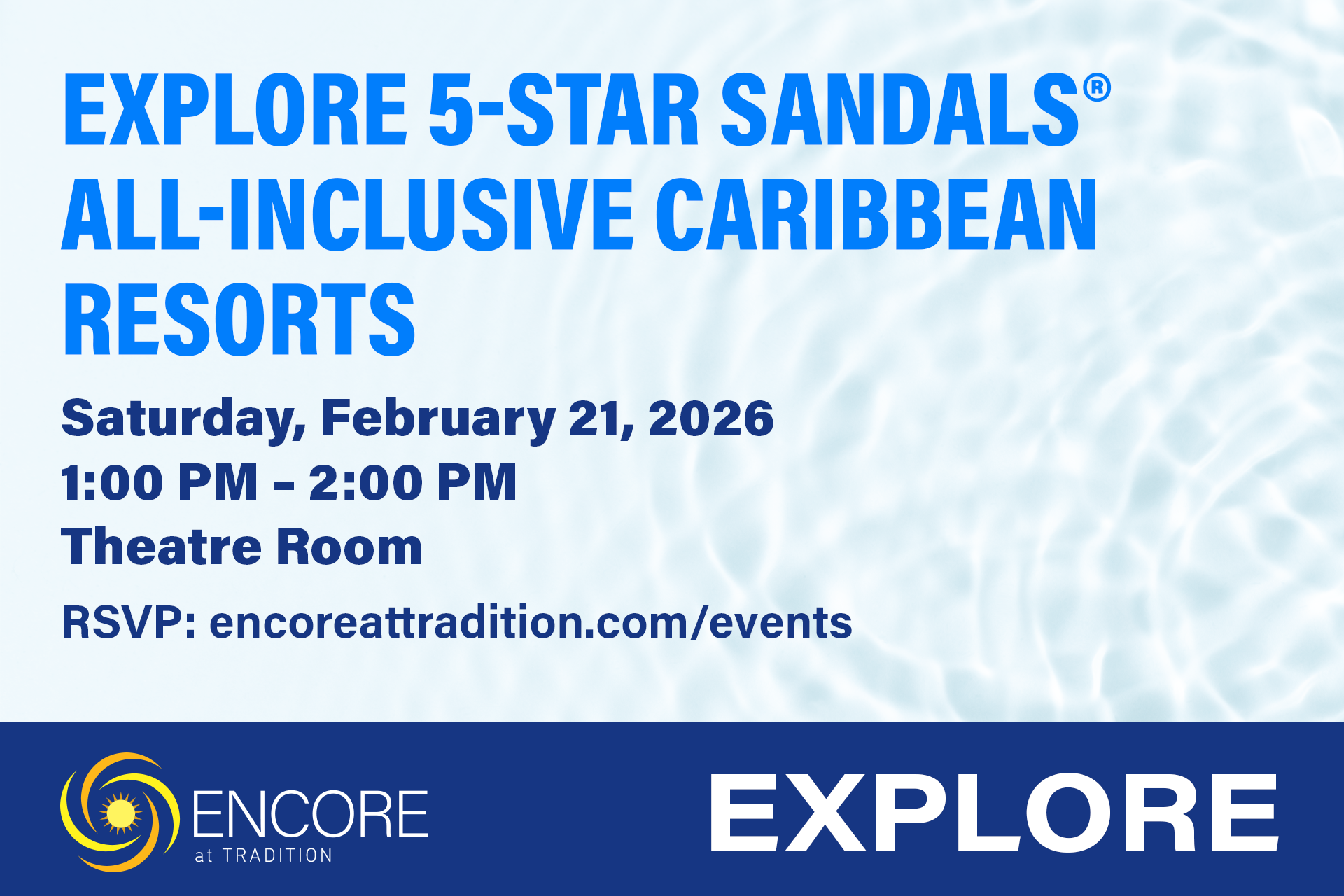 Explore 5-Star Sandals® All-Inclusive Caribbean Resorts
