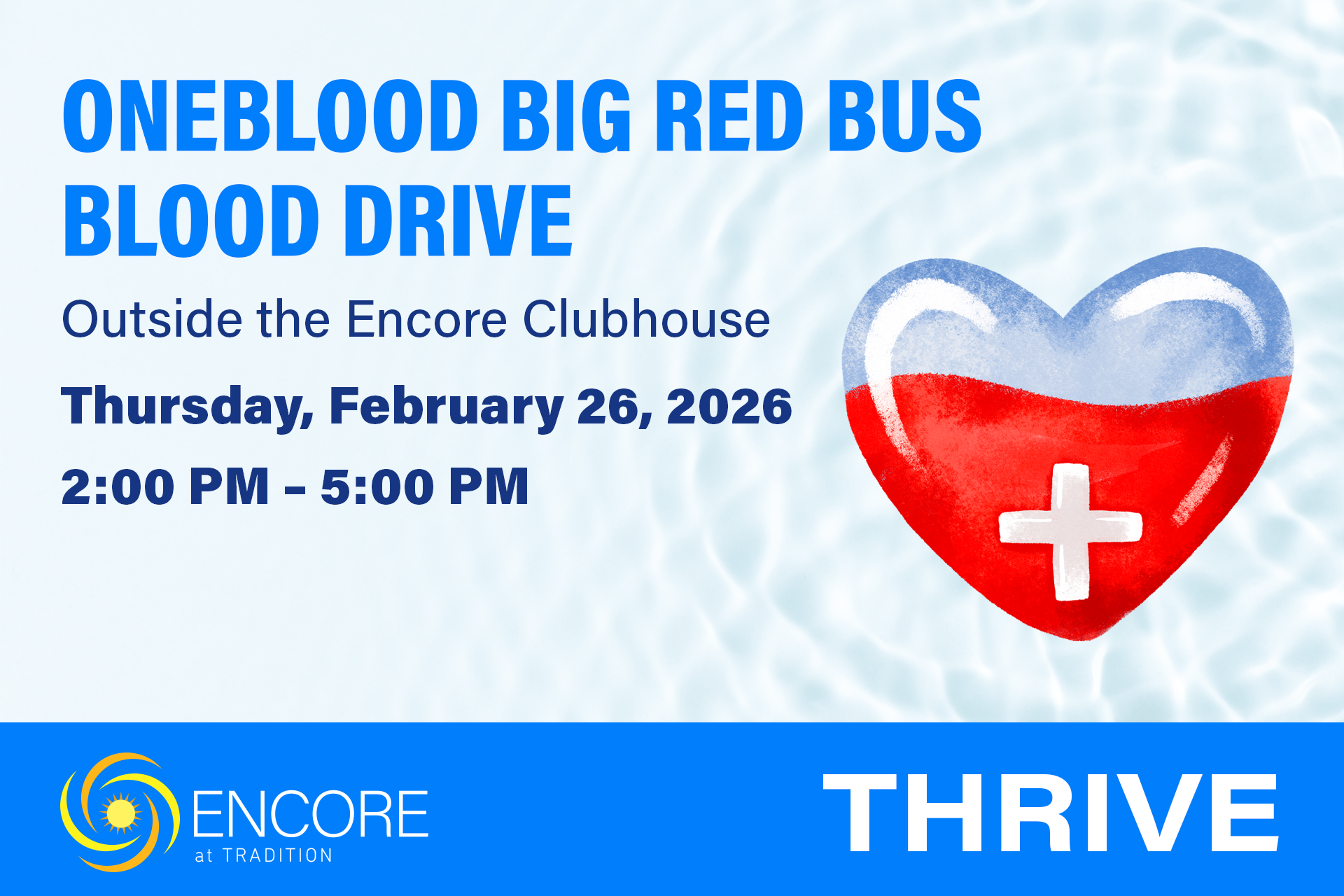 OneBlood Big Red Bus Blood Drive Copy