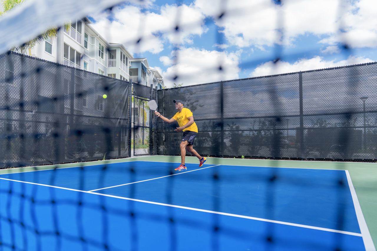 Multiple Pickleball Courts